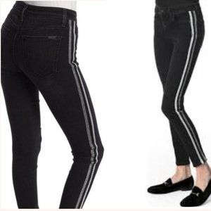 Joes Womens Charlie Ankle Skinny Jeans Black…